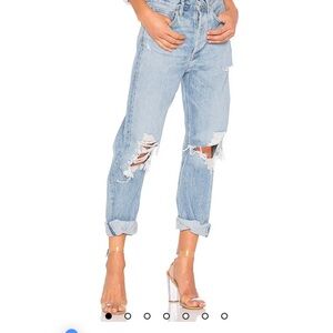 90's Mid Rise Loose Fit in Fall Out AGOLDE Sz 25